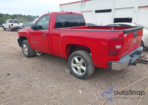 2009 Chevrolet Silverado 1500 Work Truck из США, поврежденный, VIN 1GCEC14X79Z151338